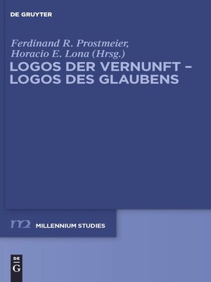cover image of Logos der Vernunft – Logos des Glaubens